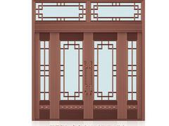 广西超值玻璃铜门批销 石材与铜艺的完美融合